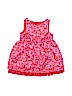 Cat & Jack 100% Polyester Print Red Special Occasion Dress 9-12 MO / 12 MO - photo 1