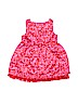 Cat & Jack 100% Polyester Print Red Special Occasion Dress 9-12 MO / 12 MO - photo 2