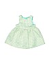 Cat & Jack Polka Dots Teal Special Occasion Dress 12-18 MO / 18 MO - photo 1