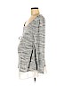Motherhood Gray Long Sleeve Top Size M - photo 1