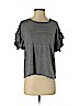 Current/Elliott Gray Short Sleeve Top Size XS (0) - photo 1