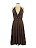 Max and Cleo Brown Casual Dress Size M - photo 1