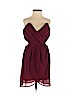 TOBI 100% Polyester Burgundy Cocktail Dress Size S - photo 1