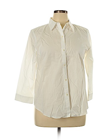 Lauren by Ralph Lauren Long Sleeve Button-Down Shirt (view 1)