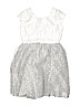 Dressed Up by Gymboree 100% Polyester Ivory Special Occasion Dress Size 8 - photo 1