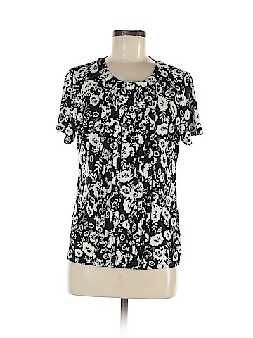 Karl Lagerfeld Short Sleeve Blouse (view 1)