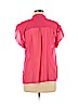 Patterson J. Kincaid 100% Polyester Pink Short Sleeve Blouse Size M - photo 2