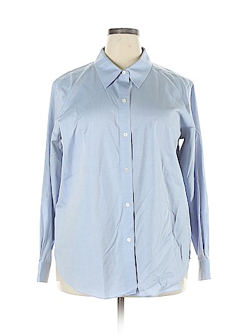 Liz Claiborne Long Sleeve Button-Down Shirt (view 1)