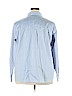 Liz Claiborne 100% Cotton Blue Long Sleeve Button-Down Shirt Size 18 - photo 2
