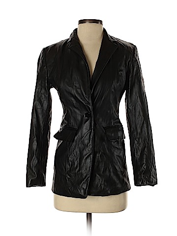 DKNY Leather Jacket (view 1)