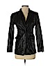 DKNY 100% Leather Black Leather Jacket Size 2 - photo 1