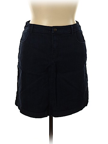 Isaac Mizrahi LIVE! Denim Skirt (view 1)