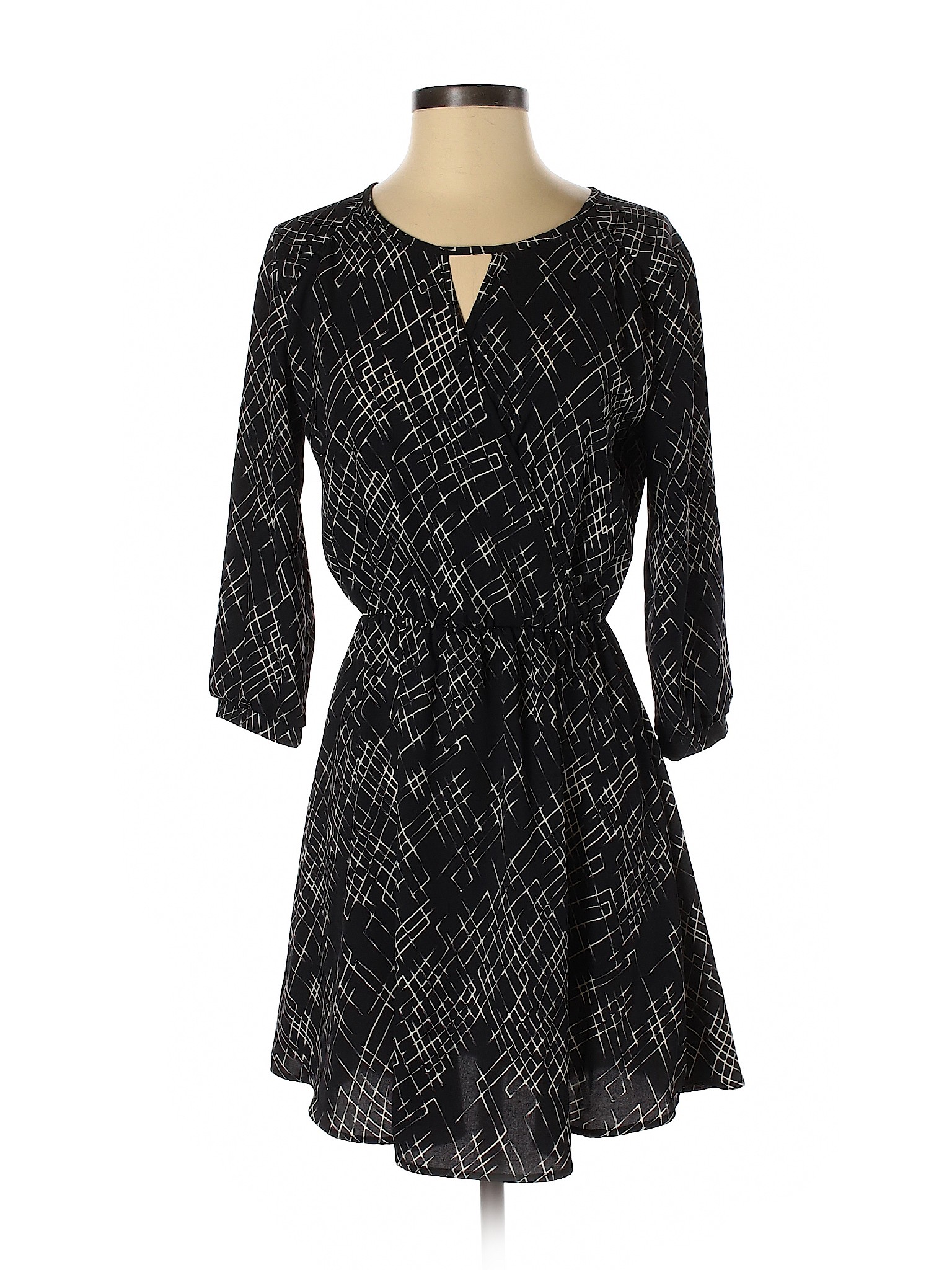 Lush Women Black Casual Dress S | eBay
