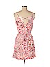 Aqua 100% Rayon Red Casual Dress Size M - photo 2