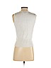 St. John 100% Viscose Ivory Sweater Vest Size S - photo 2