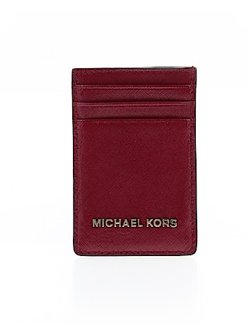 MICHAEL Michael Kors Leather Card Holder (view 1)