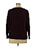 Soho JEANS NEW YORK & COMPANY Purple Pullover Sweater Size XL - photo 2