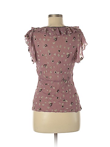 Victoria's Secret Short Sleeve Silk Top (view 2)