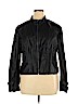 New York & Company 100% Polyurethane Black Faux Leather Jacket Size XXL - photo 1