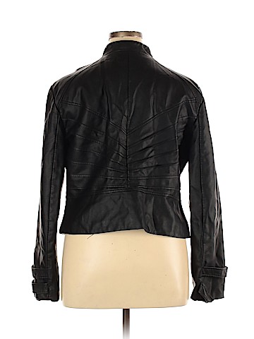New York & Company Faux Leather Jacket (view 2)
