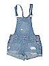 Forever 21 Blue Overall Shorts Size S - photo 1