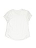 Abercrombie Solid White Short Sleeve Top Size 9 - 10 - photo 2