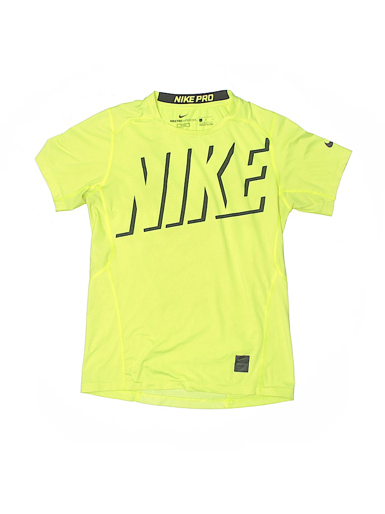 Nike Yellow Active T-Shirt Size X-Large (Youth) - photo 1