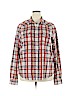 Lucky Brand 100% Cotton Burgundy Long Sleeve Button-Down Shirt Size XXL - photo 1