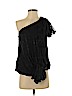 Robert Rodriguez Black Short Sleeve Blouse Size 4 - photo 1