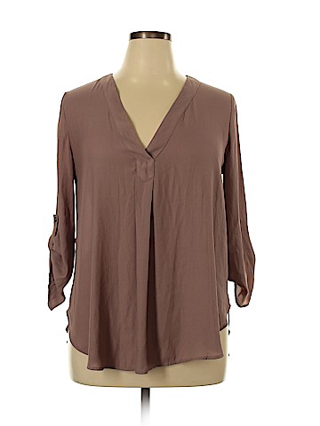 Lush 3/4 Sleeve Blouse (view 1)