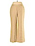 Lauren by Ralph Lauren 100% Linen Tan Linen Pants Size 12 (petite) - photo 1