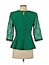 Moulinette Soeurs Green 3/4 Sleeve Top Size 4 - photo 2