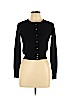Theory Black Wool Cardigan Size L - photo 1