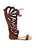 Just Fab Brown Sandals Size 6 - photo 1