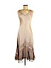 Komarov 100% Polyester Ivory Cocktail Dress Size Med (2) - photo 1