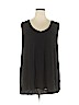 Fervour Black Sleeveless Top Size 3X - photo 1