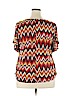 Cantata Brown Short Sleeve Top Size 3X - photo 2