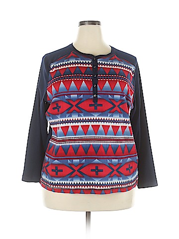 Chaps Long Sleeve Henley (view 1)