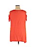 Jones New York Signature Orange Short Sleeve Top Size XL - photo 2