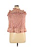 Ambiance Apparel Pink Short Sleeve Top Size 1X - photo 1