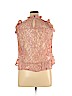 Ambiance Apparel Pink Short Sleeve Top Size 1X - photo 2