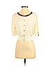 IISLI 100% Cotton Ivory Cardigan Size S - photo 1