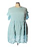 Unbranded 100% Polyester Blue Casual Dress Size 4X - photo 1