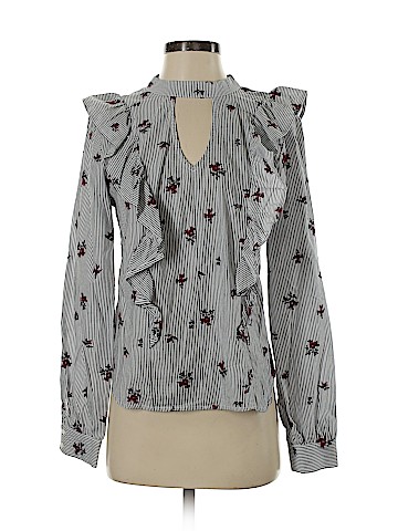 Mossimo Supply Co. Long Sleeve Blouse (view 1)