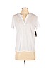 BP. White Short Sleeve Henley Size XS - photo 1