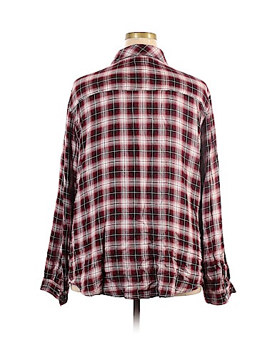 Wet Seal Long Sleeve Button-Down Shirt (view 2)