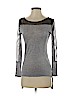 Lush Gray Long Sleeve Top Size XS - photo 1