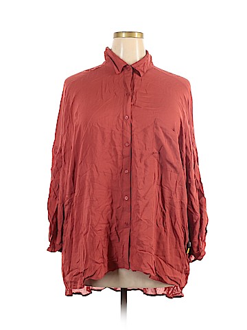 Wet Seal Long Sleeve Blouse (view 1)