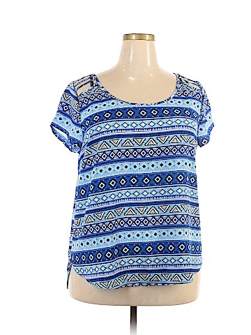 Mine Too Short Sleeve Blouse (view 1)