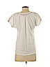 Lucky Brand 100% Cotton White Short Sleeve Top Size XS - photo 2